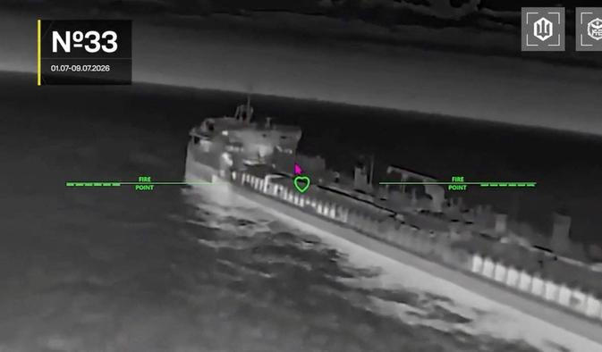 Ukraine hits Russian tankers in Sea of Azov, military says