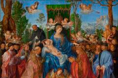 Albrecht Dürer: Růžencová slavnost.