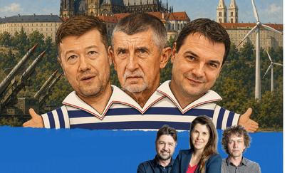Autoři podcastu Politická šikana se tentokrát hodně bavili o tom, jak si rozumí „bratři v triku“ Andrej Babiš, Petr Macinka a Tomio Okamura.