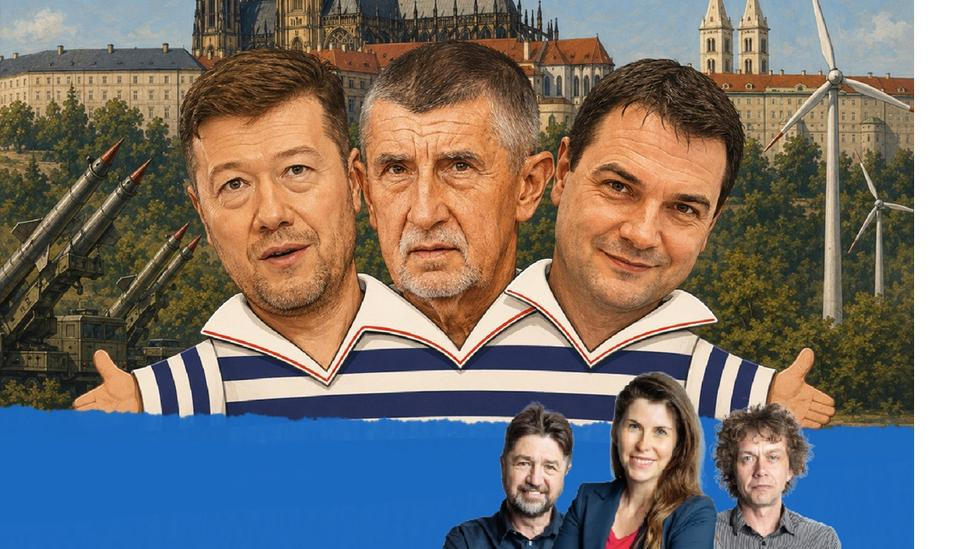 Autoři podcastu Politická šikana se tentokrát hodně bavili o tom, jak si rozumí „bratři v triku“ Andrej Babiš, Petr Macinka a Tomio Okamura.