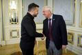 Ukraine's President Zelenskiy meets with U.S. Senator Lindsey Graham (R-SC) in Kyiv