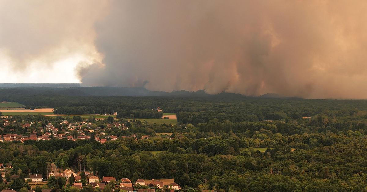 Požár lesa u Fontainebleau se rozšířil na více než 2000 hektarů