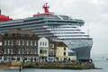 Virgin Voyage's luxury cruise ship Scarlet Lady arrives into Portsmouth for the first time. The 110,000-tonne liner is the largest ship to have ever docked in the city, bigger than both of the Royal Navy's aircraft carriers. Picture date: Monday June 21, 