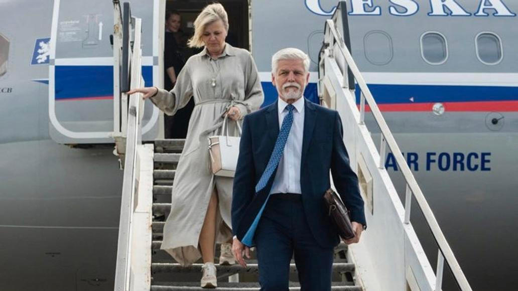 Eva Pavlová s Petrem Pavlem na návštěvě v Litvě Eva Pavlová s Petrem Pavlem na návštěvě v Litvě
