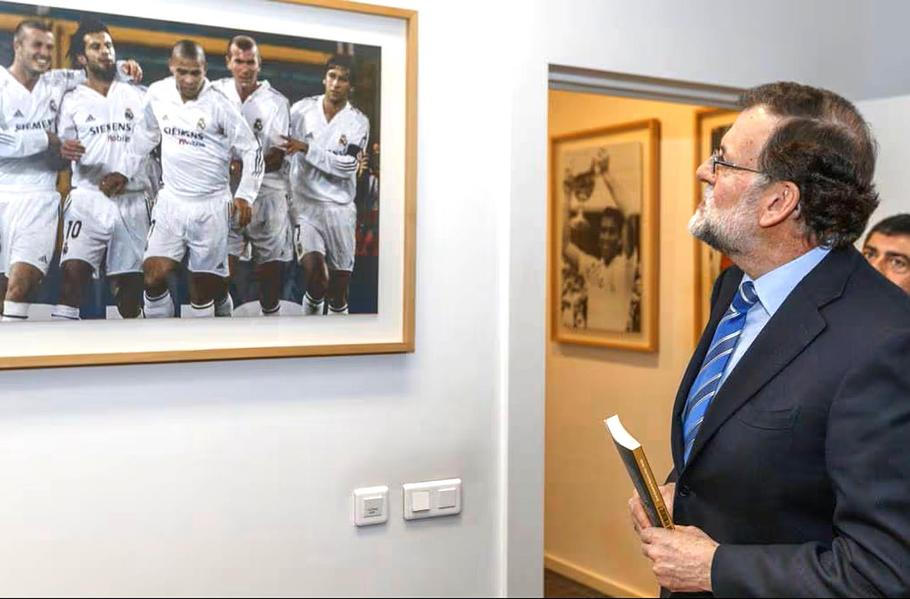 Mariano Rajoy je  vášnivý fanoušek Realu Madrid.