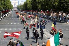 Annual Bastille Day celebrations in Paris