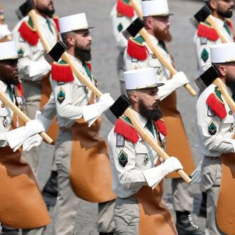 Annual Bastille Day celebrations in Paris