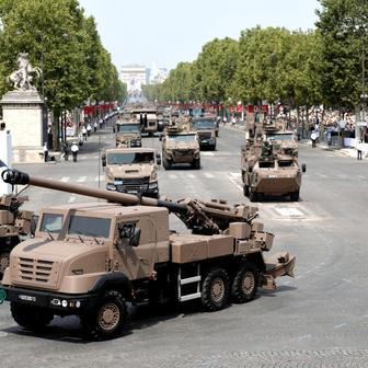 Annual Bastille Day celebrations in Paris