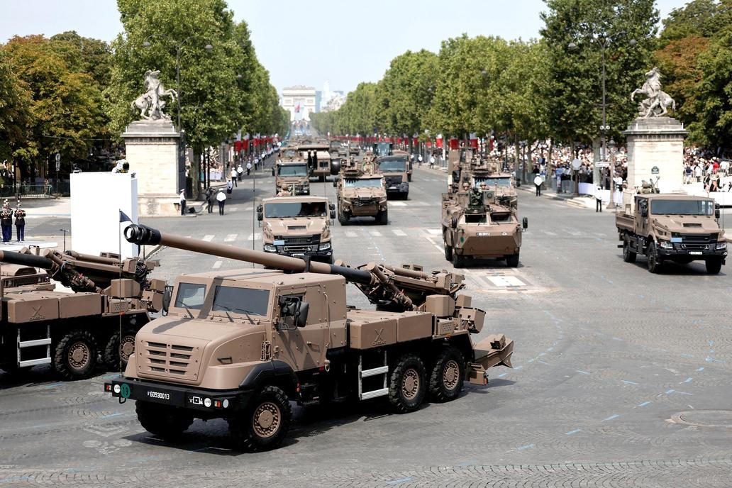 Annual Bastille Day celebrations in Paris