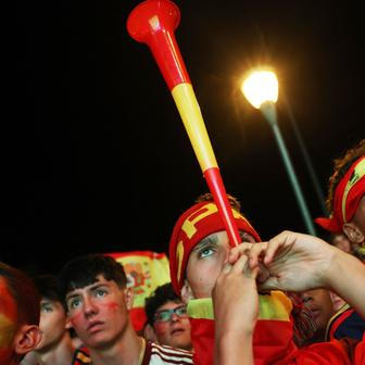 FIFA World Cup 2026 - Semi Final - France v Spain - Fans gather in Madrid