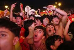FIFA World Cup 2026 - Semi Final - France v Spain - Fans gather in Madrid
