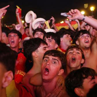 FIFA World Cup 2026 - Semi Final - France v Spain - Fans gather in Madrid