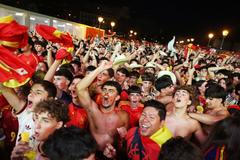 FIFA World Cup 2026 - Semi Final - France v Spain - Fans gather in Madrid