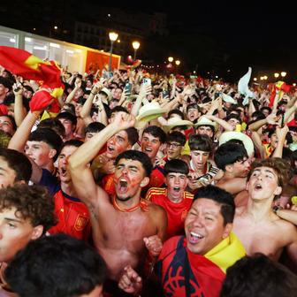FIFA World Cup 2026 - Semi Final - France v Spain - Fans gather in Madrid