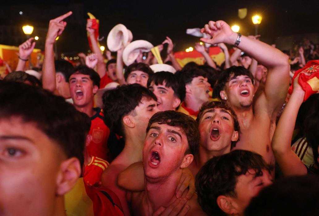 FIFA World Cup 2026 - Semi Final - France v Spain - Fans gather in Madrid