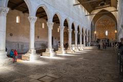 Aquileia,italy,-,April,25,,2016:,Basilica,Of,Santa,Maria,Assunta