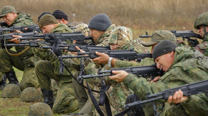 rusko mobilizace vojenský výcvik