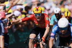 Søren Wærenskjold slaví vítězství v 11. etapě Tour de France