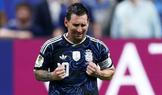 Lionel Messi slaví po semifinále MS 2026 Argentina - Anglie