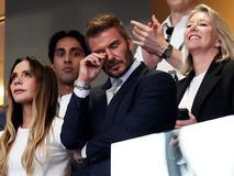 David Beckham sleduje semifinále MS 2026 Argentina - Anglie