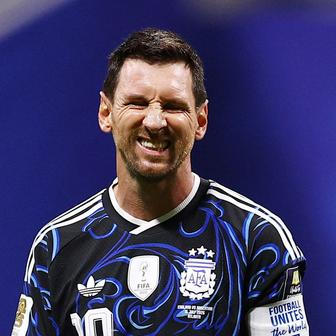 Lionel Messi v semifinále MS 2026 Argentina - Anglie