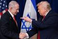 Izraelský premiér Benjamin Netanjahu při setkání s americkým prezidentem Donaldem Trumpem.