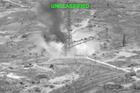 Explosions at an unknown location, during what U.S. Central Command says are strikes on Iran
