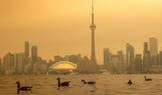 Wildfire smoke in Ontario 