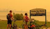 Wildfire smoke in Ontario 