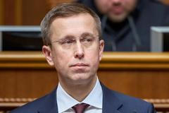 A newly appointed Ukrainian Prime Sergii Koretskyi attends a session of Ukrainian parliament in Kyiv