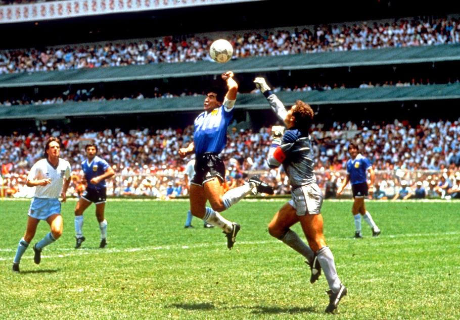 Diego Maradona Hand of God