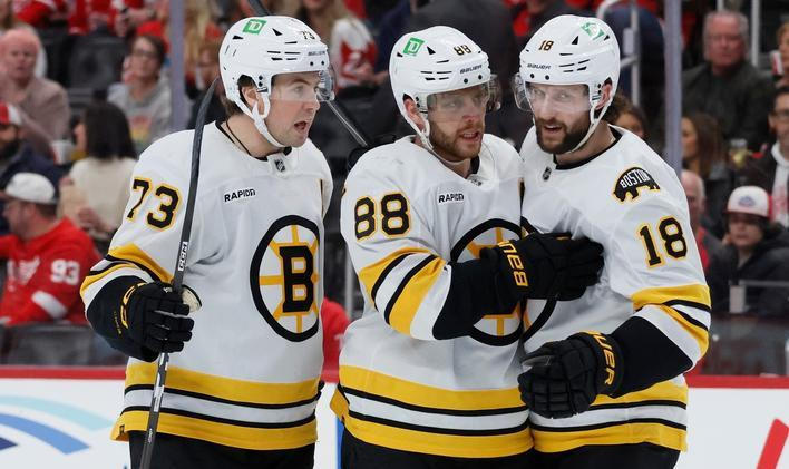 Bruins Red Wings Hockey