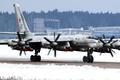 Ruský bombardér Tupolev Tu-95.