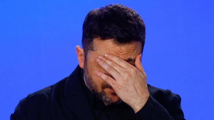 Ukrajinský prezident Volodymyr Zelenskyj.
