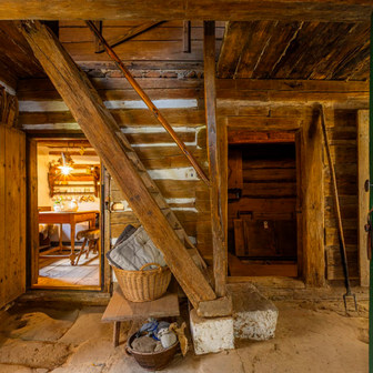 Sběratel starožitností a restaurátor se do roubenky zamiloval. 