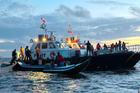Rescue efforts progress after MV Barima, a ferry carrying people, capsized off the coast of Guyana