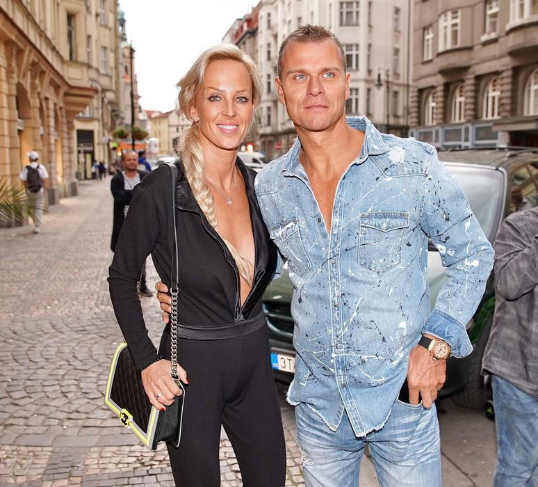Zuzana Belohorcová s manželek Vlastimilem Hájkem