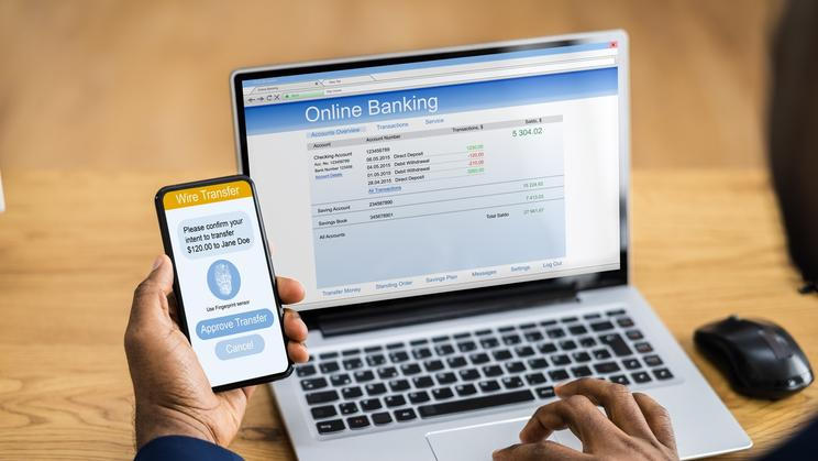 Online Bank Ecommerce Money Transfer