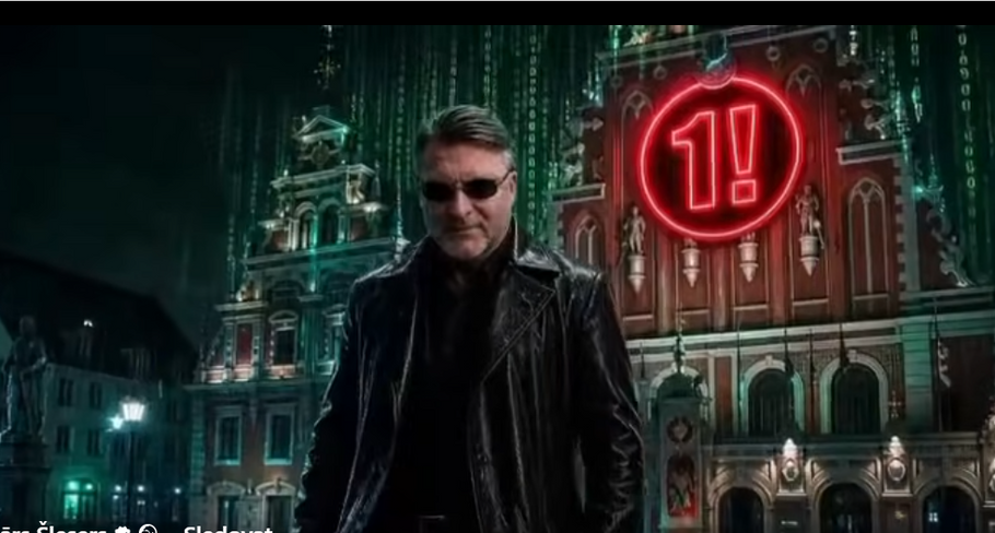 Ainārs Šlesers zachraňuje zemi.