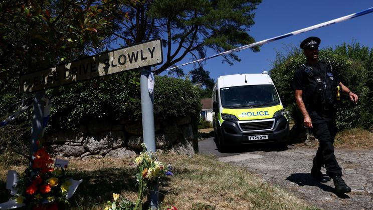 FILE PHOTO: Police investigate the home of former government minister Ann Widdecombe, who was found dead in Haytor