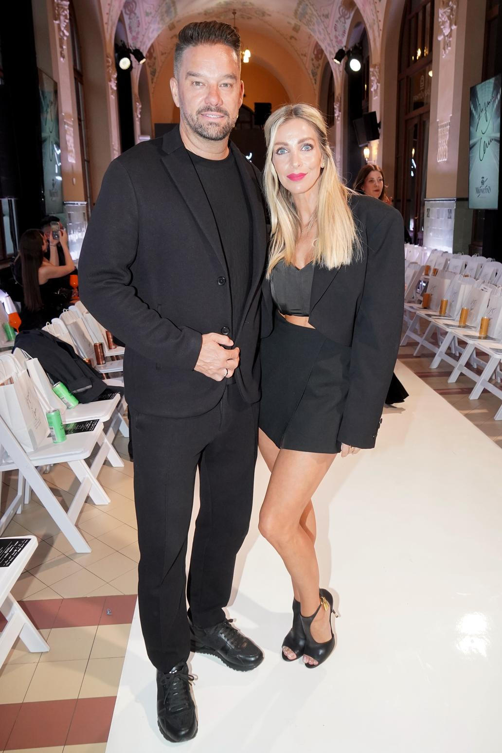 Petr Švancara s manželkou Kamilou Petr Svancara, manzelka, Kamila Svancarova, Moda Zuzana Lesak Cerna