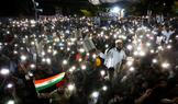 Supporters of CJP gather in large numbers at Jantar Mantar in New Delhi