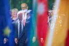 Azerbaijani President Ilham Aliyev visits Berlin