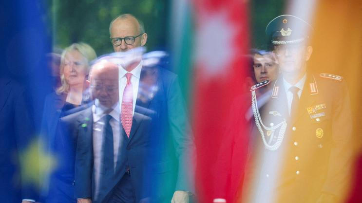 Azerbaijani President Ilham Aliyev visits Berlin