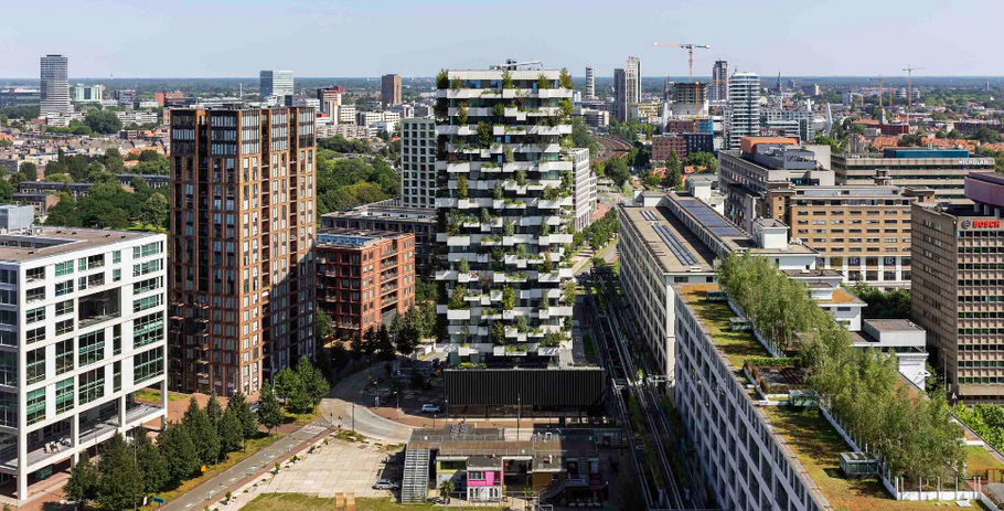 Trudo Vertical Forest v Eindhovenu.
