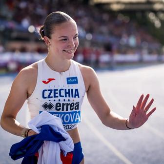Zlatá Linda Botková po čtvrtce překážek na ME atletů do 18 let v Rieti