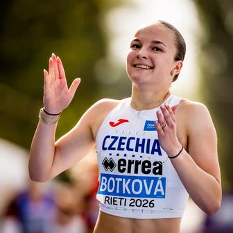Zlatá Linda Botková na čtvrtce překážek na ME atletů do 18 let v Rieti