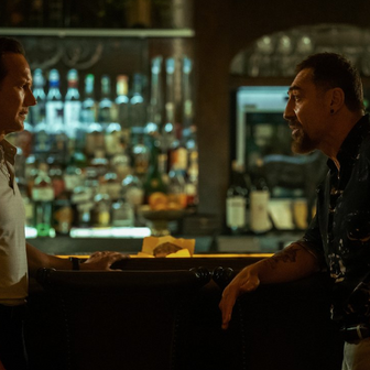 Javier Bardem a Patrick Wilson v minisérii Mys hrůzy (2026).