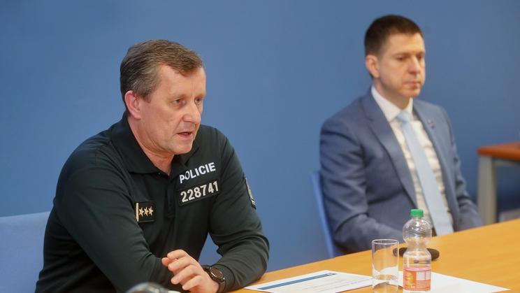 Karlovy Vary, 24.1.2024, PČR policie TK statistika kriminality a nehodovosti 2023