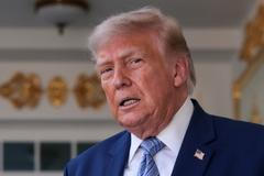 U.S. President Trump hosts a reception for the reigning MLB World Series champion Los Angeles Dodgers, at the White House